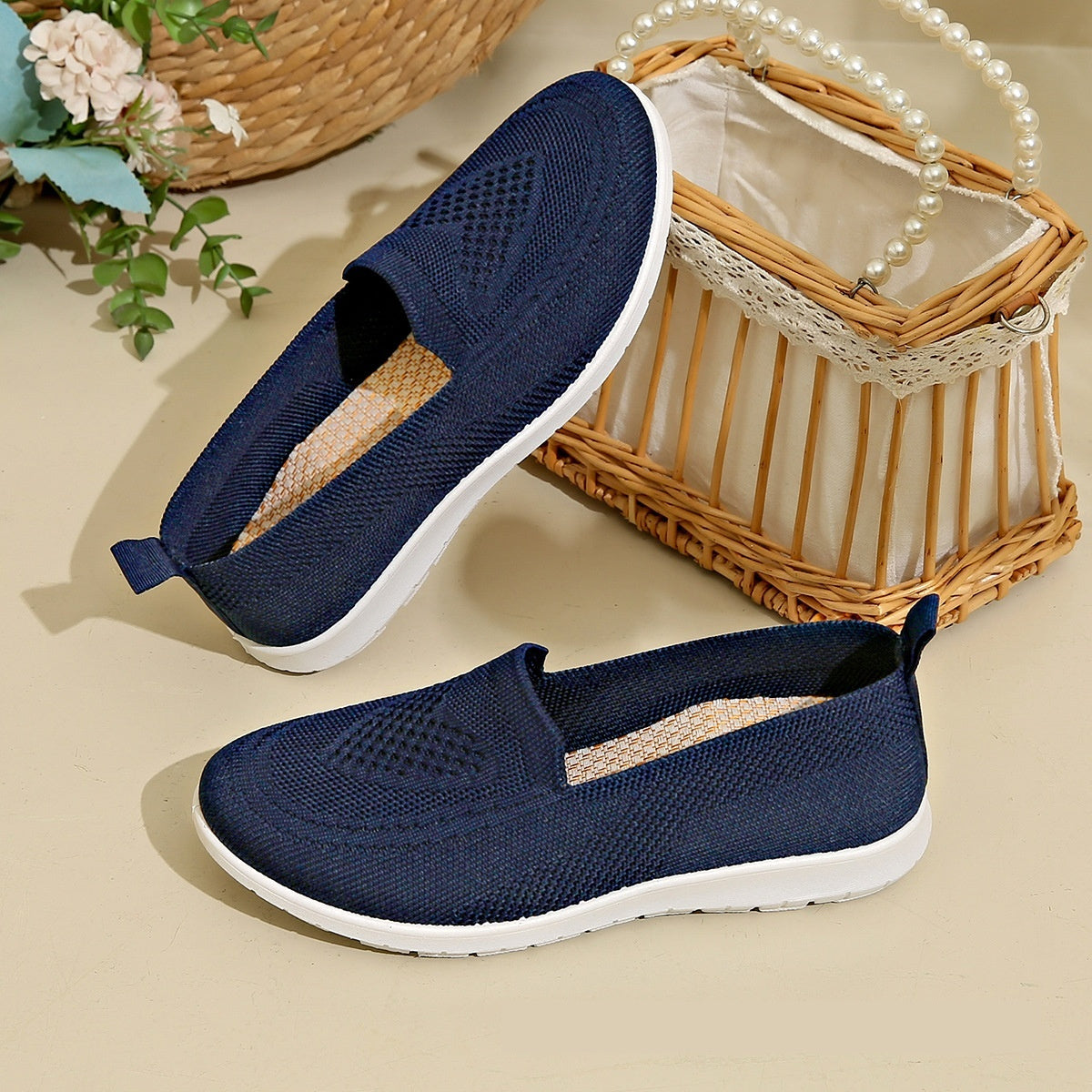 Spring And Summer Plus Size Cross-border Women's Leisure Thin Shoes