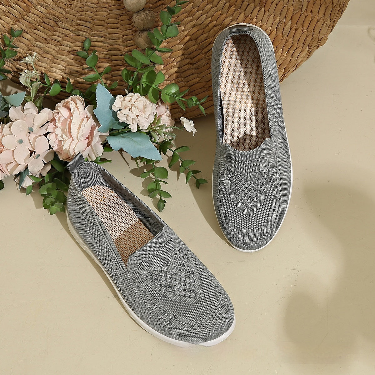 Spring And Summer Plus Size Cross-border Women's Leisure Thin Shoes
