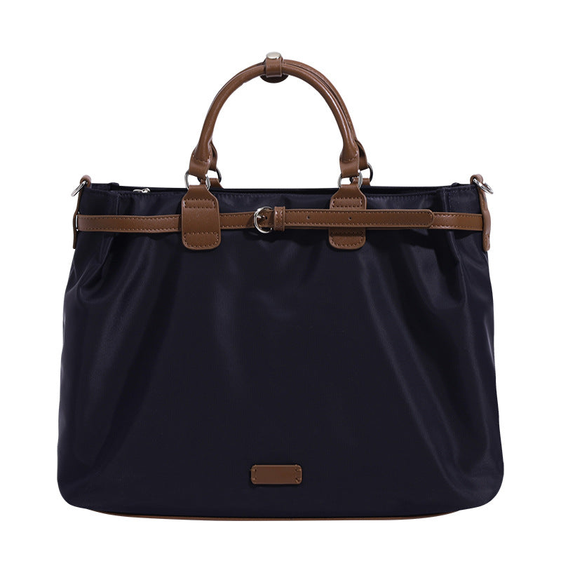 Women's Simple Large-capacity Nylon Shoulder Tote Bag