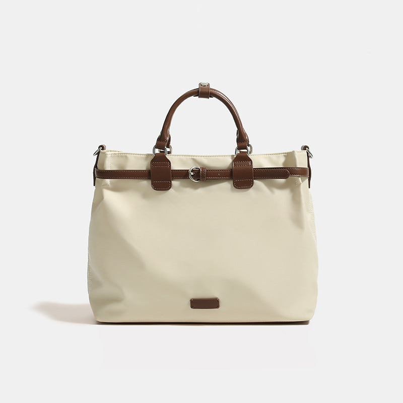 Women's Simple Large-capacity Nylon Shoulder Tote Bag