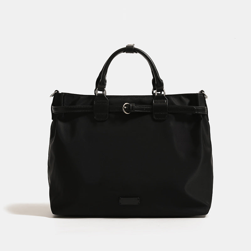 Women's Simple Large-capacity Nylon Shoulder Tote Bag