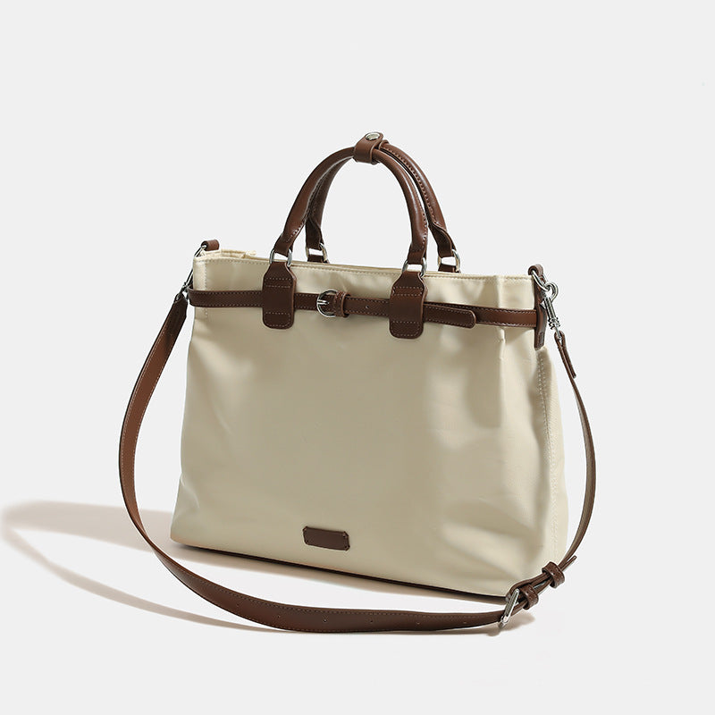 Women's Simple Large-capacity Nylon Shoulder Tote Bag
