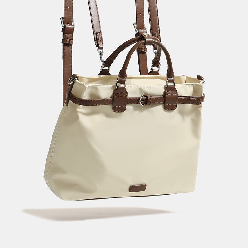 Women's Simple Large-capacity Nylon Shoulder Tote Bag