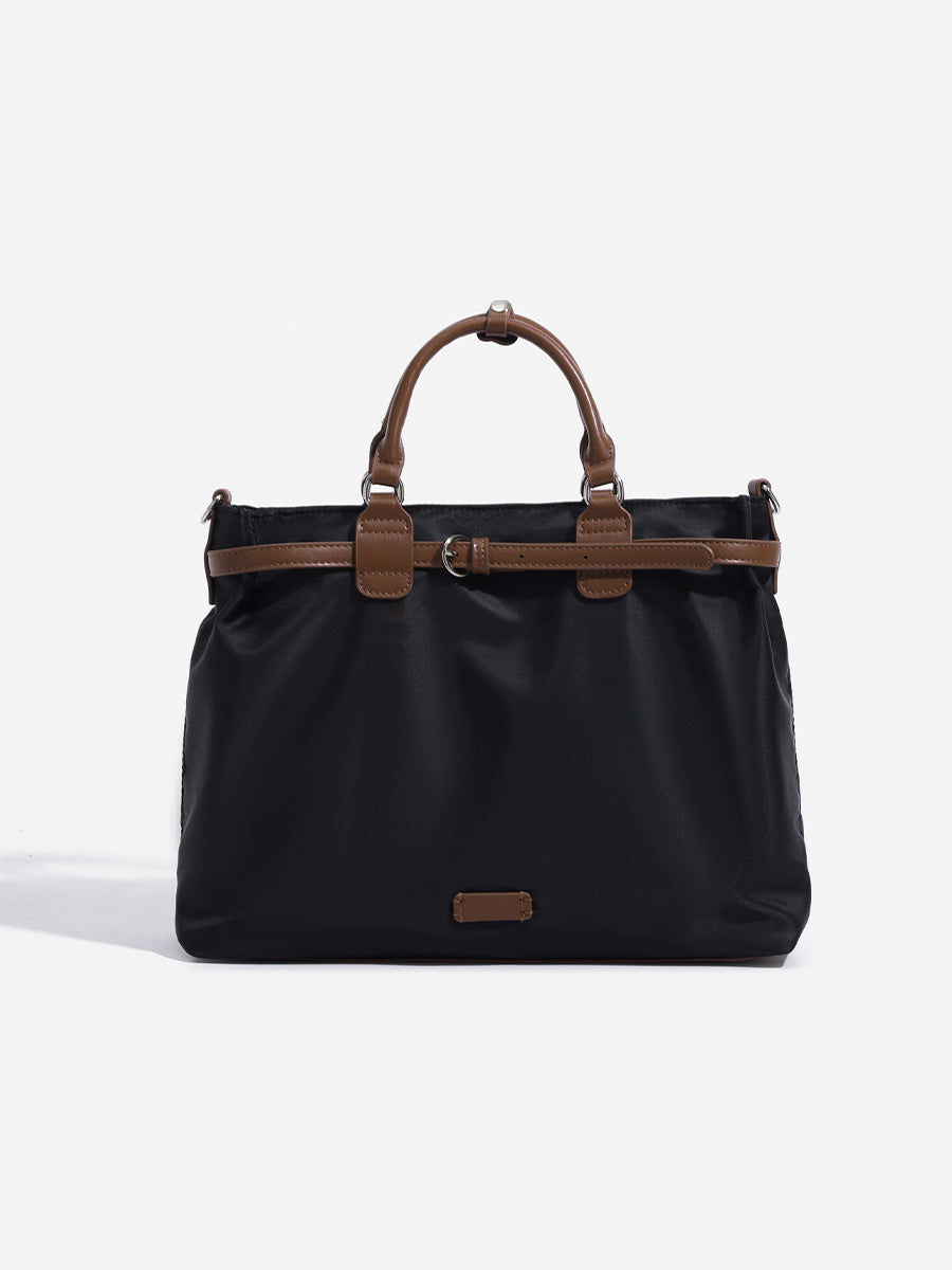 Women's Simple Large-capacity Nylon Shoulder Tote Bag