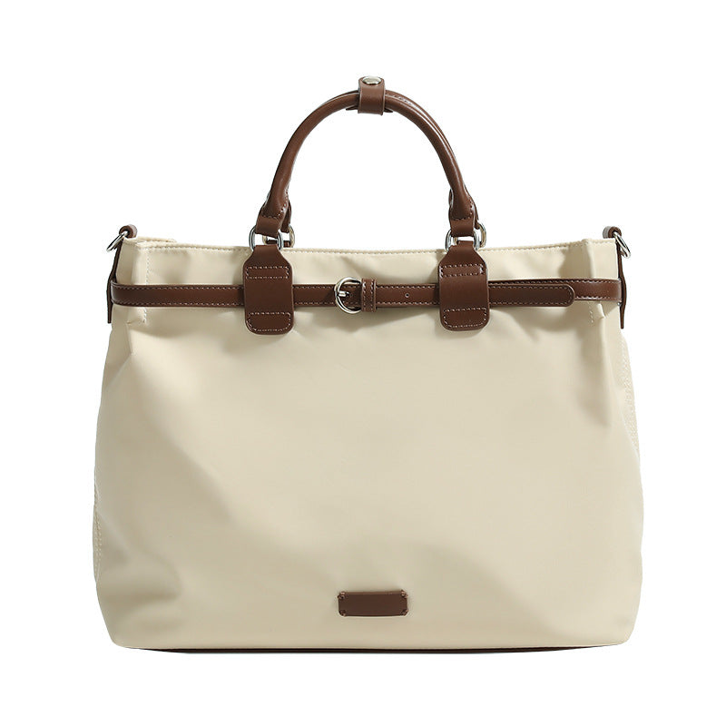 Women's Simple Large-capacity Nylon Shoulder Tote Bag