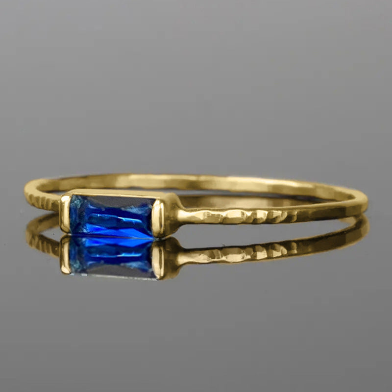 Cao Shi European And American Simple Fine Circle Ring Fashion Lady
