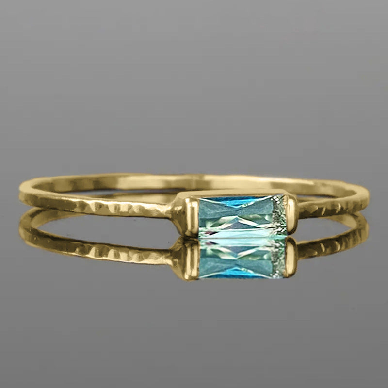 Cao Shi European And American Simple Fine Circle Ring Fashion Lady